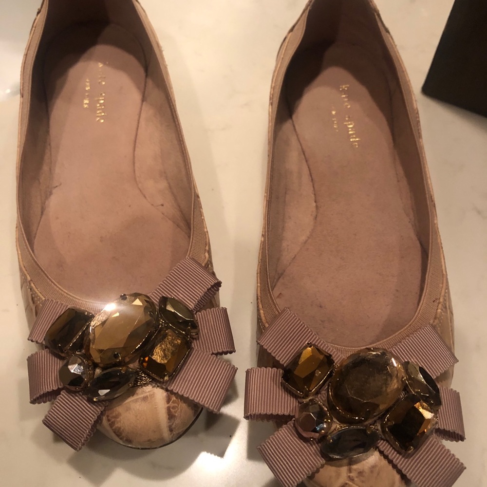 Kate spade blush ballet flat